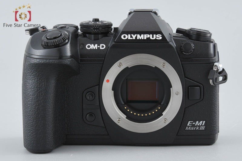 "Count 310" Olympus OM-D E-M1 Mark III Black 20.3 MP Digital Mirrorless Camera