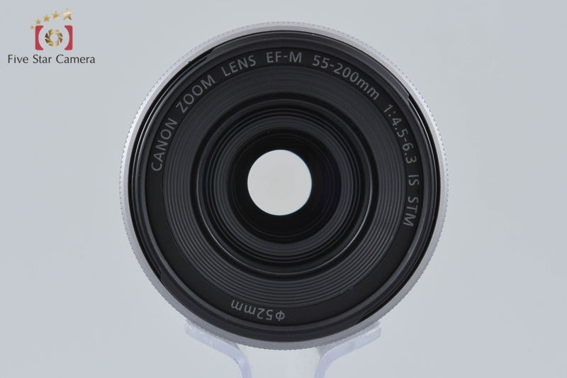 Canon EF-M 55-200mm f/4.5-6.3 IS STM Silver