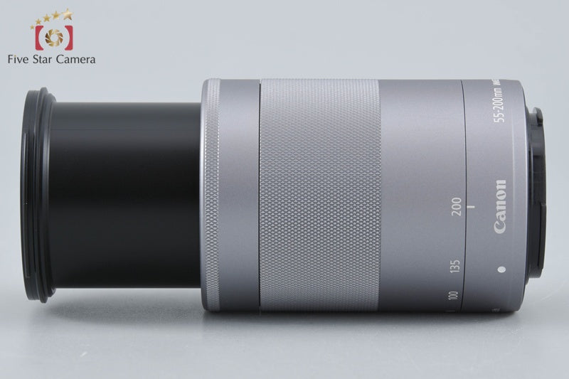 Canon EF-M 55-200mm f/4.5-6.3 IS STM Silver