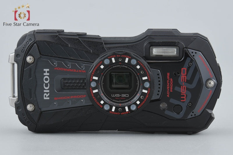 "Shutter count 3,519" Ricoh Pentax WG-30 Black 16.0 MP Waterproof Action Camera