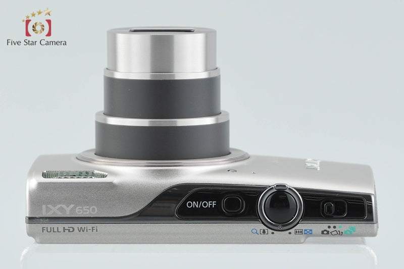Canon IXY 650 Silver 20.0 MP Digital Camera