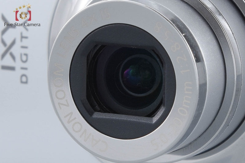 Canon IXY Digital 510 IS Silver 12.1 MP Digital Camera w/ Box
