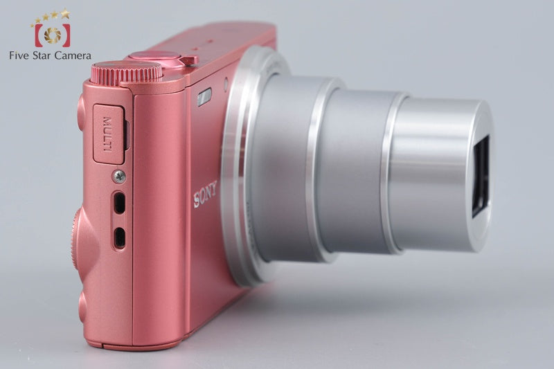 Sony Cyber-Shot DSC-WX350 Pink 18.2 MP Digital Camera [Multiple Languages]