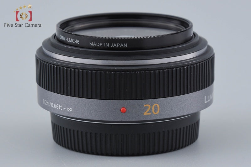 Panasonic LUMIX G 20mm f/1.7 ASPH. H-H020
