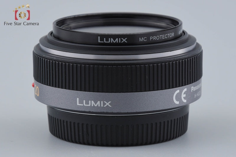Panasonic LUMIX G 20mm f/1.7 ASPH. H-H020
