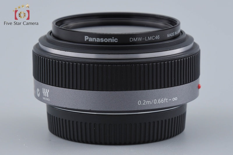 Panasonic LUMIX G 20mm f/1.7 ASPH. H-H020