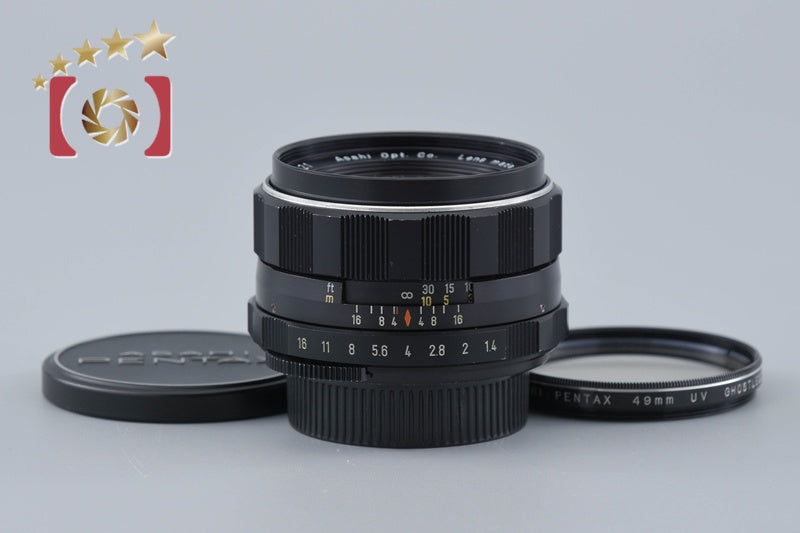 PENTAX Super-Takumar 50mm f/1.4 Early Model 8 Elements M42 Mount