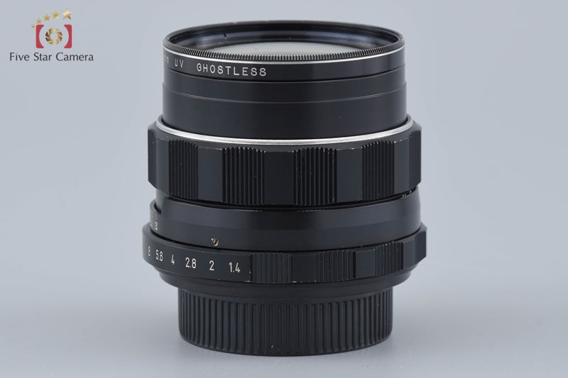 PENTAX Super-Takumar 50mm f/1.4 Early Model 8 Elements M42 Mount