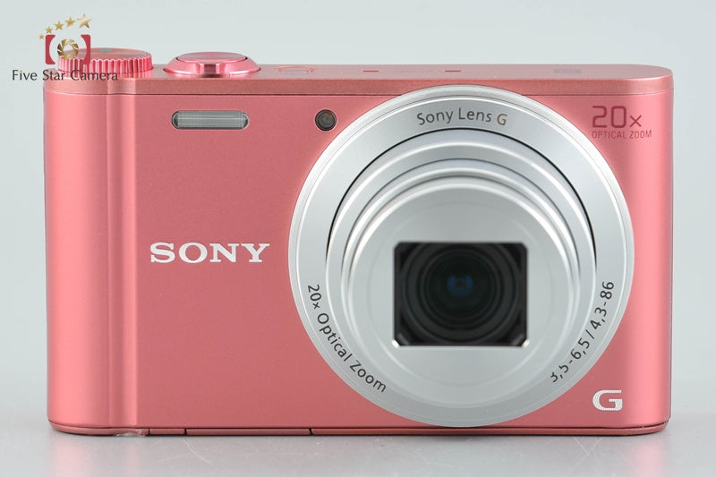 Sony Cyber-Shot DSC-WX350 Pink 18.2MP Digital Camera w/ Box [Multiple Languages]