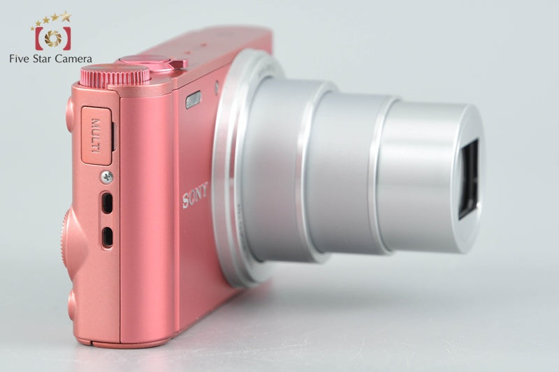 Sony Cyber-Shot DSC-WX350 Pink 18.2MP Digital Camera w/ Box [Multiple Languages]