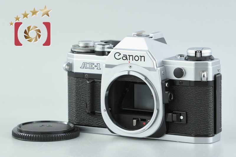 Canon AE-1 Silver 35mm SLR Film Camera Body
