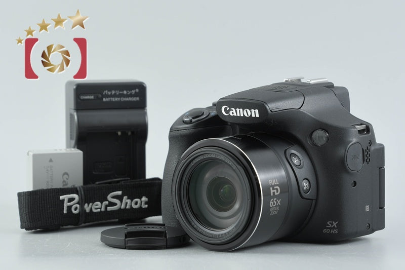 Canon PowerShot SX60 HS Black 16.1 MP Digital Camera