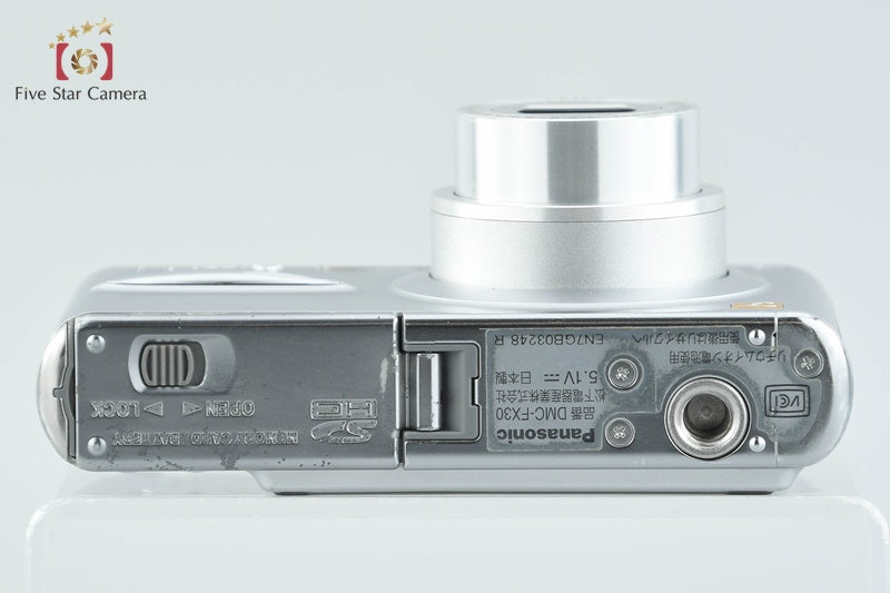 Panasonic LUMIX DMC-FX30 Precious Silver 7.2 MP Digital Camera