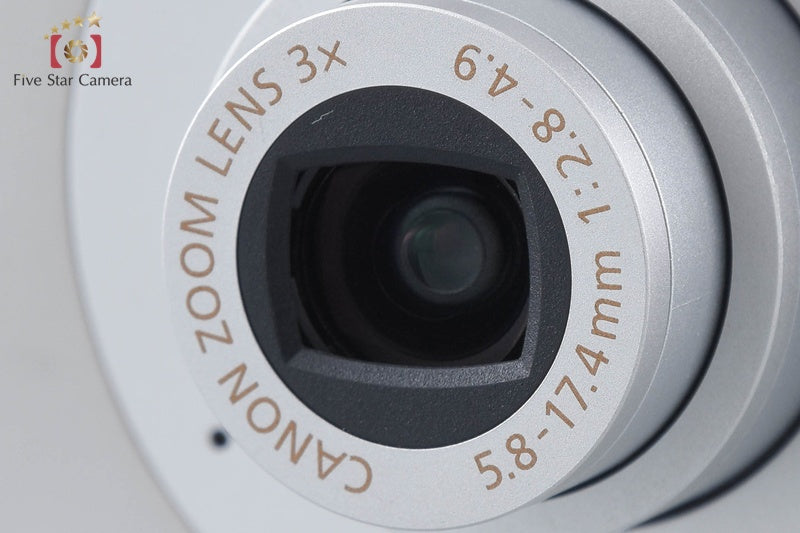 Canon IXY Digital 10 Silver 7.1 MP Digital Camera w/ Box