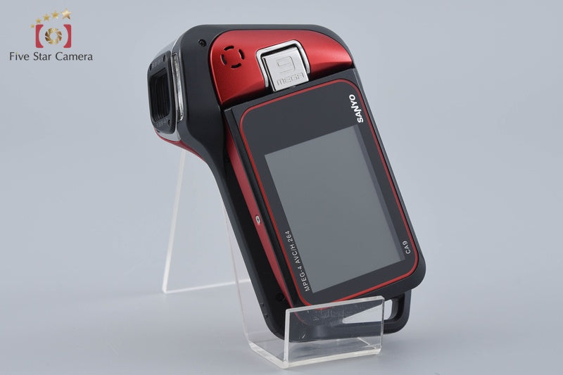 SANYO Xacti DMX-CA9 Red 10.0 MP Digital Movie Camera [Japanese Language Only]