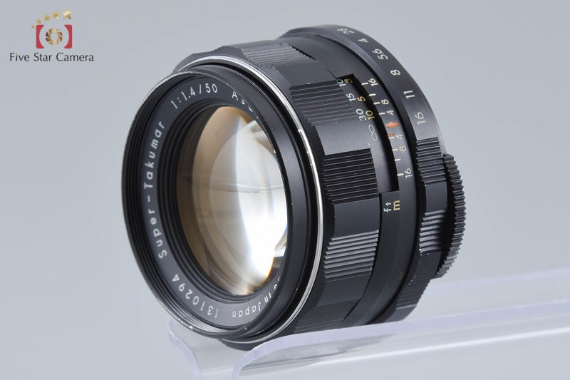 PENTAX Super-Takumar 50mm f/1.4 Early Model 8 Elements M42 Mount