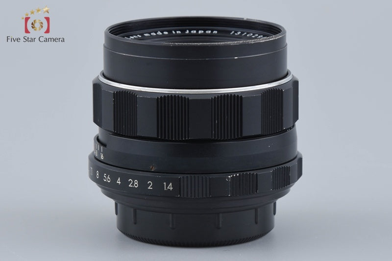 PENTAX Super-Takumar 50mm f/1.4 Early Model 8 Elements M42 Mount