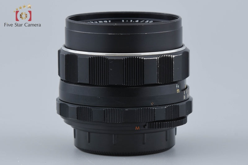 PENTAX Super-Takumar 50mm f/1.4 Early Model 8 Elements M42 Mount