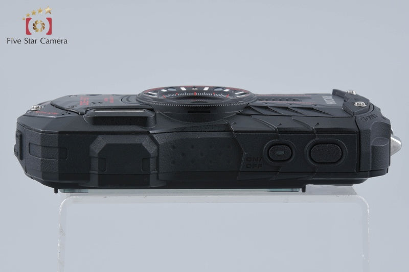"Count 3,081" Ricoh Pentax WG-30 Ebony Black 16.0 MP Waterproof Action Camera