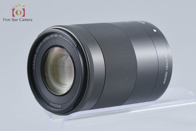 Canon EF-M 55-200mm f/4.5-6.3 IS STM Black