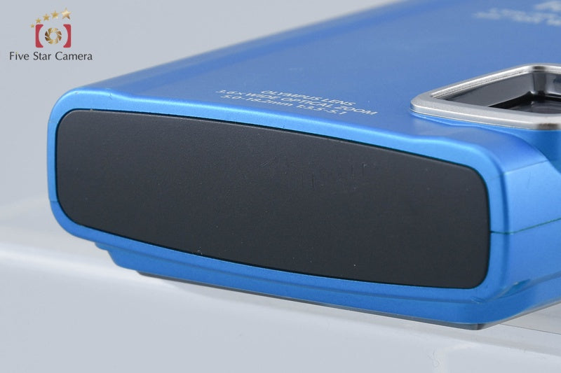 "Shutter count 893" Olympus TOUGH TG-320 Blue 14.0 MP Digital Camera