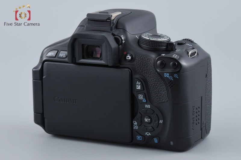 Canon EOS Kiss X5 / Rebel T3i / 600D 18.0 MP DSLR Camera Body