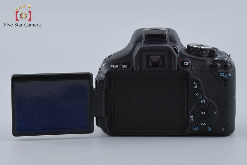 Canon EOS Kiss X5 / Rebel T3i / 600D 18.0 MP DSLR Camera Body