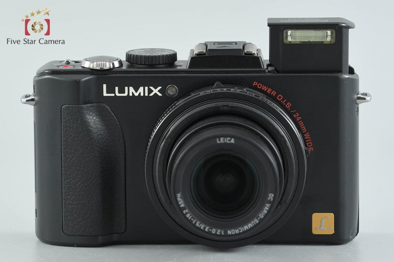 Panasonic LUMIX DMC-LX5 Black 10.1 MP Digital Camera [Japanese Language Only]