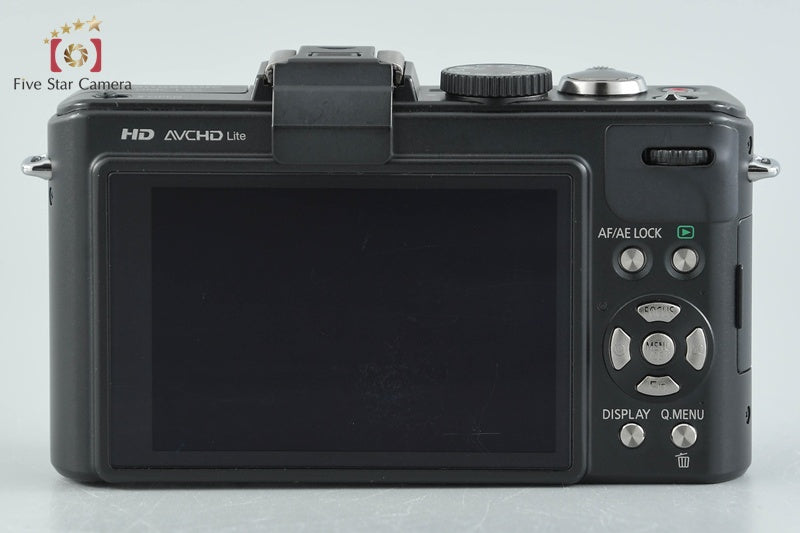 Panasonic LUMIX DMC-LX5 Black 10.1 MP Digital Camera [Japanese Language Only]