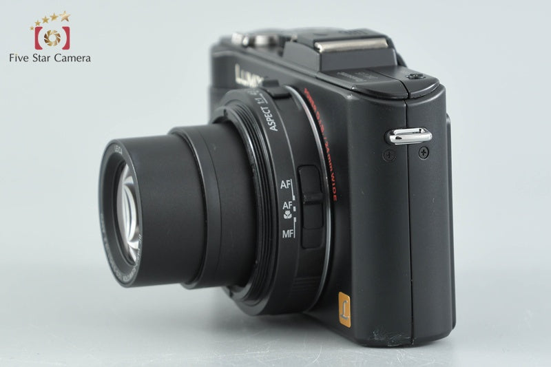 Panasonic LUMIX DMC-LX5 Black 10.1 MP Digital Camera [Japanese Language Only]