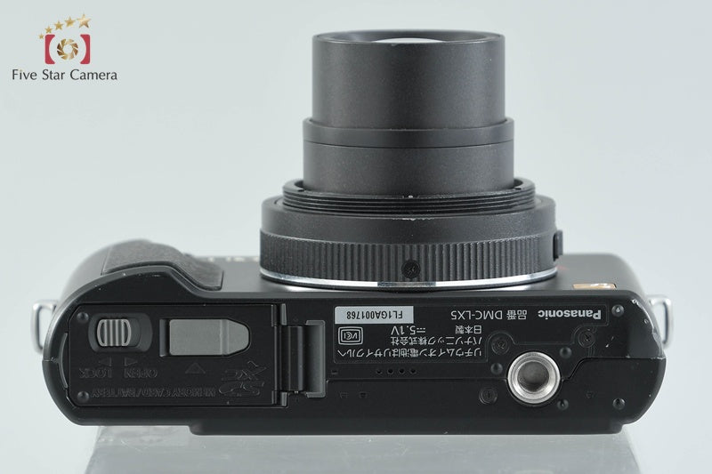 Panasonic LUMIX DMC-LX5 Black 10.1 MP Digital Camera [Japanese Language Only]