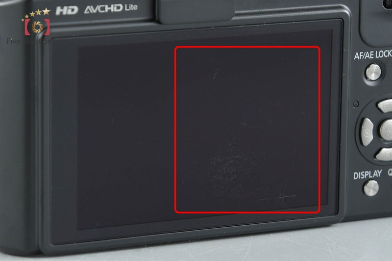 Panasonic LUMIX DMC-LX5 Black 10.1 MP Digital Camera [Japanese Language Only]