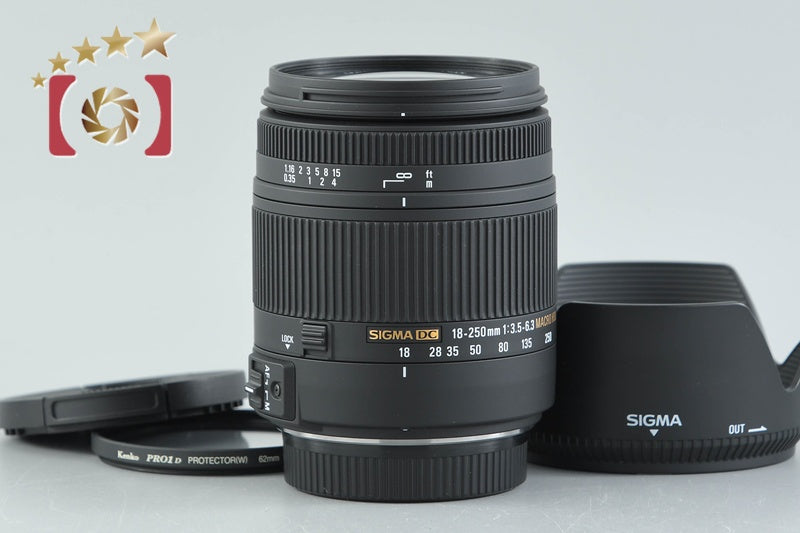 SIGMA 18-250mm f/3.5-6.3 DC MACRO HSM for Pentax