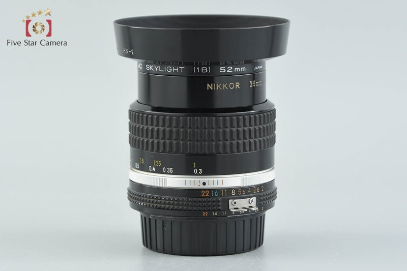 Nikon Ai-S NIKKOR 35mm f/2