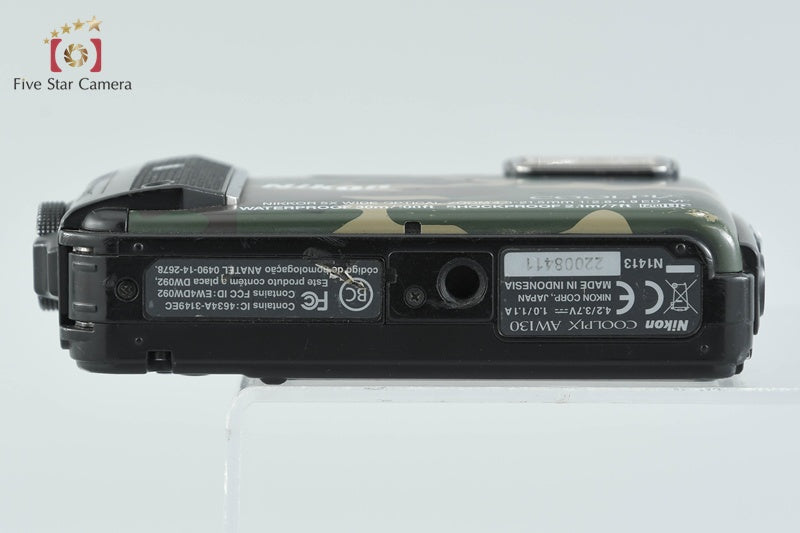 Nikon COOLPIX AW130 Camouflage Green 16.5 MP Digital Camera