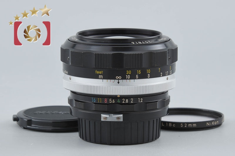 Nikon NIKKOR-S.C Auto 55mm f/1.2 Non Ai Lens