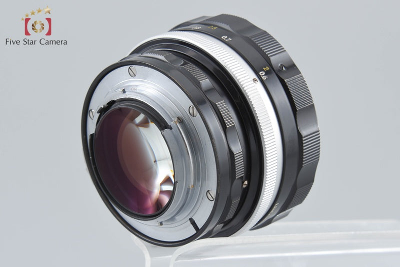 Nikon NIKKOR-S.C Auto 55mm f/1.2 Non Ai Lens