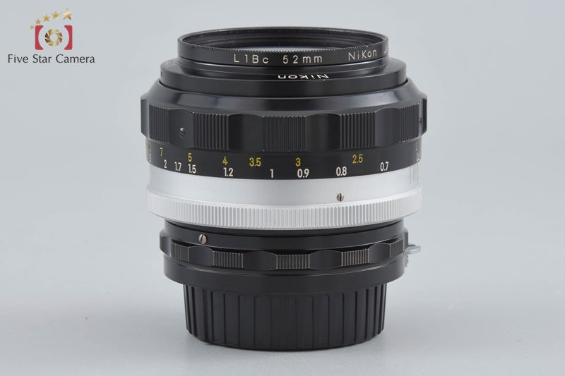 Nikon NIKKOR-S.C Auto 55mm f/1.2 Non Ai Lens
