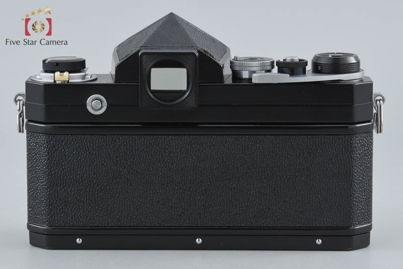 Nikon F Eye Level Black Mid Model 35mm SLR Film Camera Body