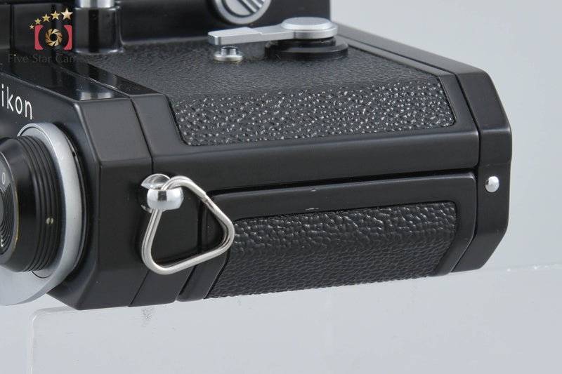 Nikon F Eye Level Black Mid Model 35mm SLR Film Camera Body