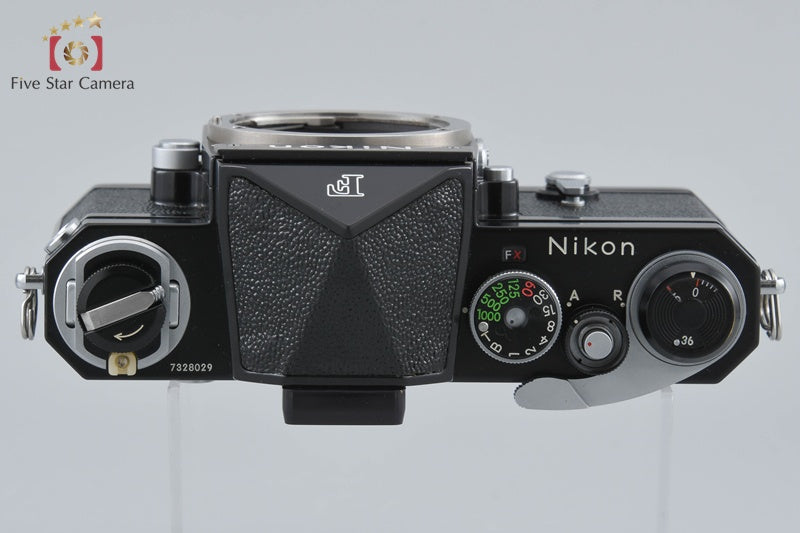 Nikon F Eye Level Black Mid Model 35mm SLR Film Camera Body