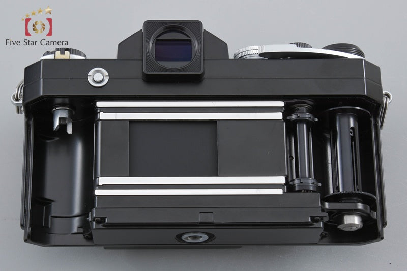 Nikon F Eye Level Black Mid Model 35mm SLR Film Camera Body