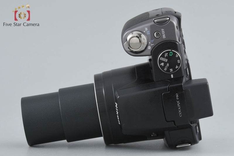 Nikon COOLPIX P80 Black 10.1 MP Digital Camera