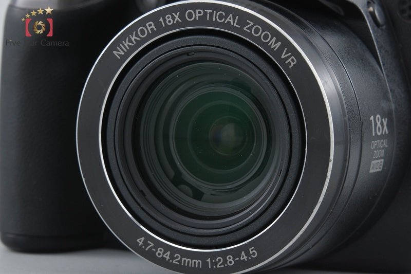 Nikon COOLPIX P80 Black 10.1 MP Digital Camera