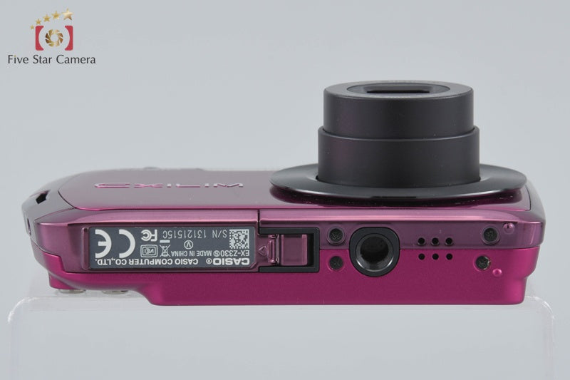 Casio EXILIM EX-Z330 Purple 12.1 MP Digital Camera