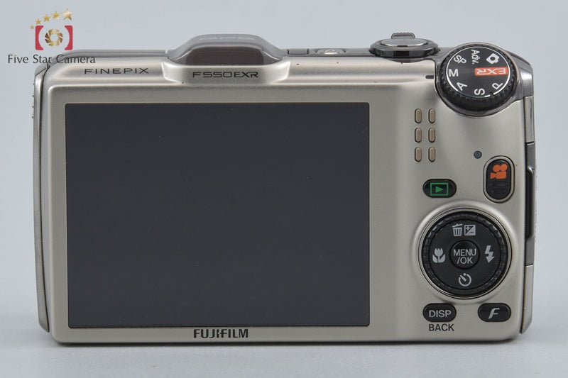 Fujifilm FinePix F550EXR Champagne Gold 16.0 MP Digital Camera