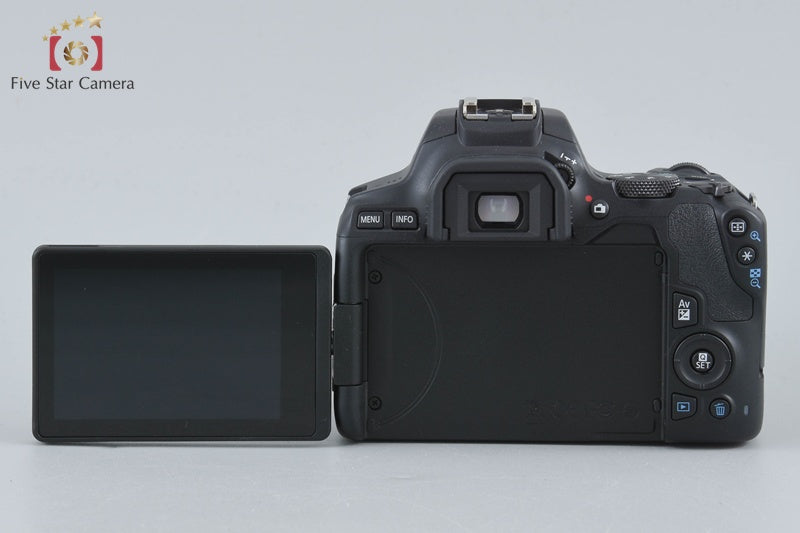 Canon EOS Kiss X10 / Rebel SL3 / 250D / 200DII Black 24.1 MP 18-55 Lens