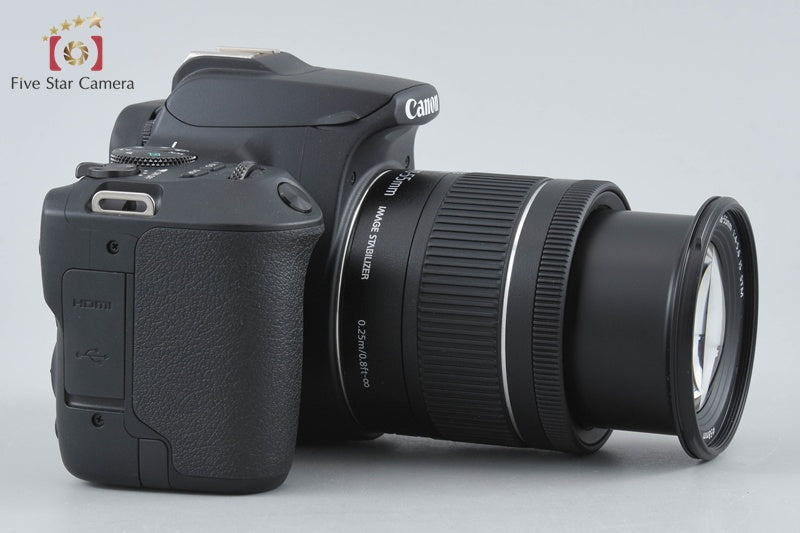 Canon EOS Kiss X10 / Rebel SL3 / 250D / 200DII Black 24.1 MP 18-55 Lens