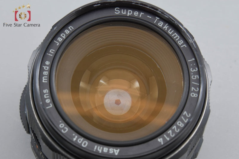 PENTAX Super Takumar 28mm f/3.5 M42 Mount Lens