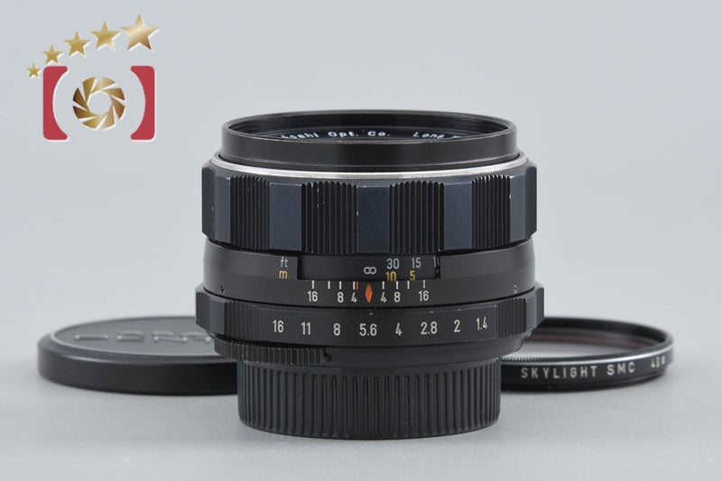 PENTAX Super-Takumar 50mm f/1.4 Early Model 8 Elements M42 Mount